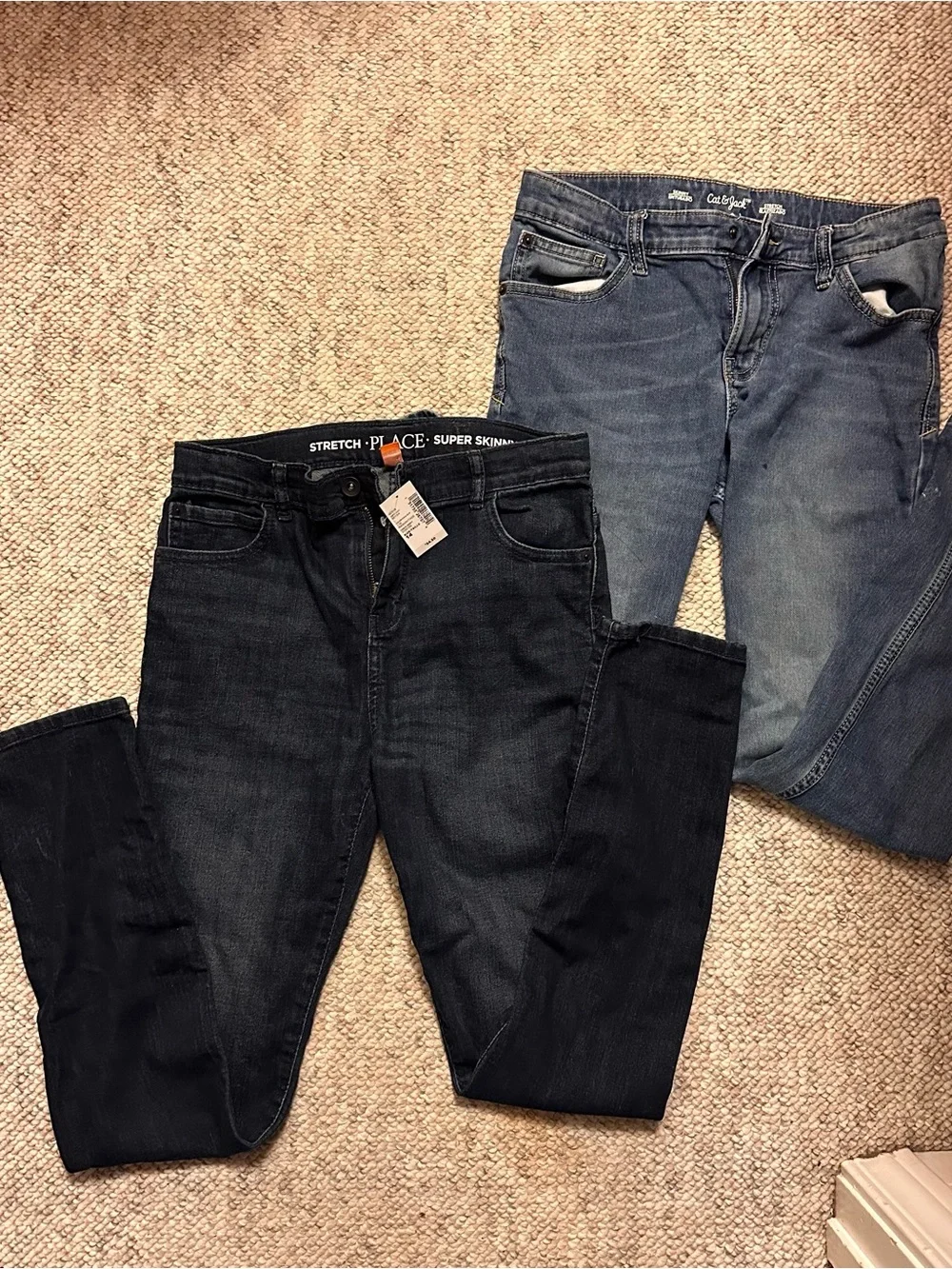 Kids Size 14 Stretch Jeans One NWT One Good